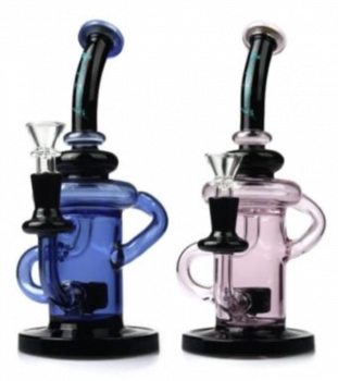 Carnival Glass Water Pipe