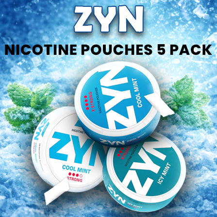 ZYN Nicotine Pouches - 5 Pack